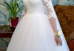 Продам очень красивое свадебное платье по цене проката!