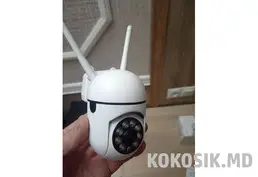 📷 360° Поворотная Wi-Fi-Камера (Ночное видение, PTZ)