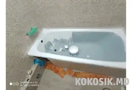 Реставрация ванн жидким акрилом и эмалью