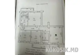 Большая 3-комнатная квартира в центре Бендер