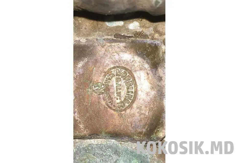 Антикварный подсвечник NORBLIN & CO (19 век) | Бронза