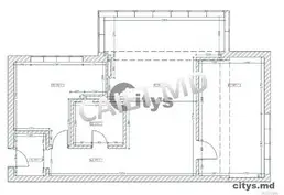 2-х комнатная квартира, 80м², Chișinău, Durlești, str. Constantin Brîncoveanu