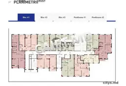 2-х комнатная квартира, 52м², Str Ialoveni