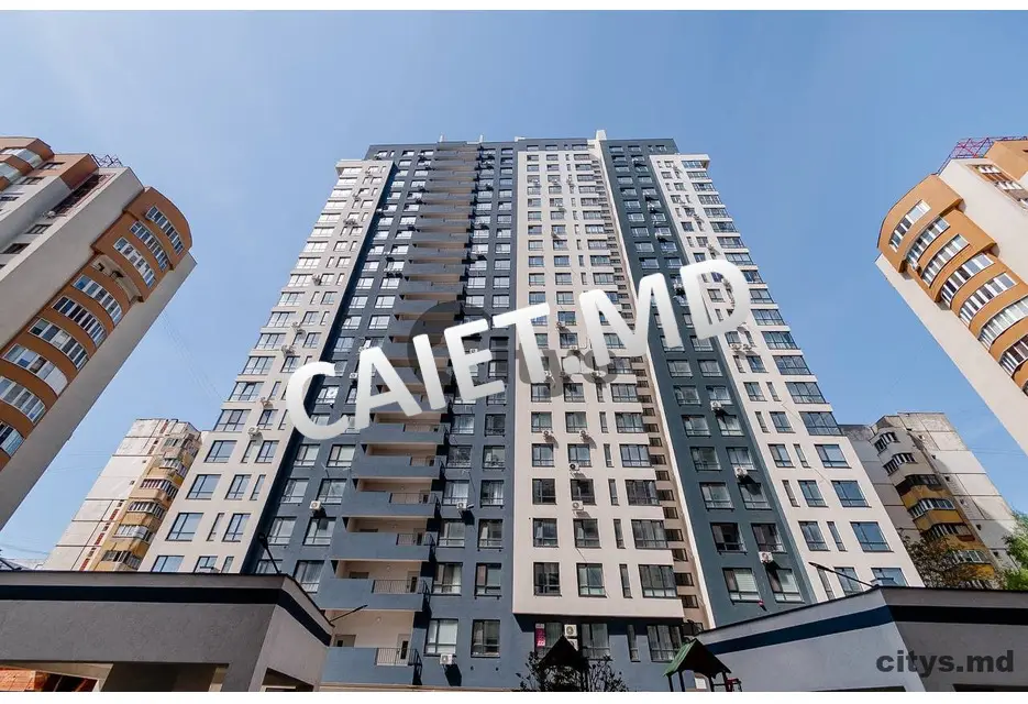 3-х комнатная квартира, 93м², Mircea cel Bâtrân