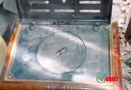 Антикварная винтажная печь - 5