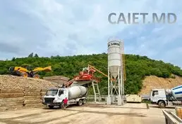 Мобильный бетонный завод от производителя 100 м³/ч - 2